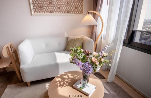 Phra Khanong Apartment | Young‘Apartment 在曼谷的家/近BTS/网红/泳池