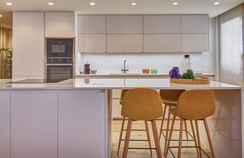 Vallpineda Apartment | Your comfortable home away from home w/parking. 5 min walking from beach & town