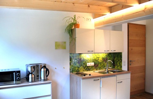 Lofer Apartment | Your studio with a wonderful panoramic view of the Loferer mountains