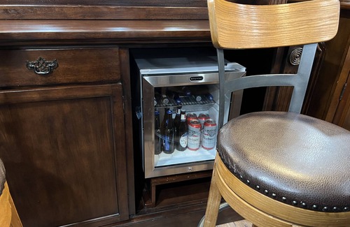 Decatur House | Your very own private Separate pool room and a Separate Bar and office.