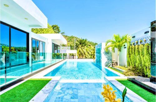 Rawai Villa | Zen Luxury Villa Phuket 4BR-3BA, Mineral immersion pool, dedicated children's zone, Smart tech, Spacious rooftop, commanding mountain views