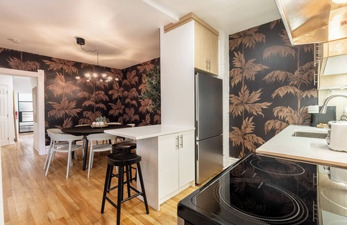 Hochelaga-Maisonneuve Apartment | Zena Habitat V | Parking | AC & Office | WIFI | TV