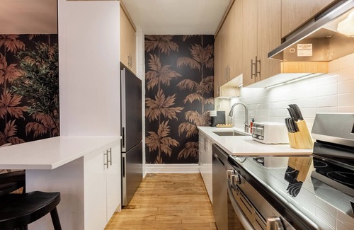 Hochelaga-Maisonneuve Apartment | Zena Habitat V | Parking | AC & Office | WIFI | TV