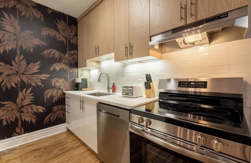 Hochelaga-Maisonneuve Apartment | Zena Habitat V | Parking | AC & Office | WIFI | TV