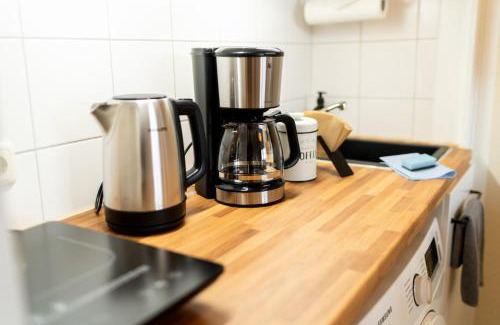 Wolfsburg Apartment | Zentral Fußgängerzone für Paare und Geschäftsreisende, Kinderfreundlich
