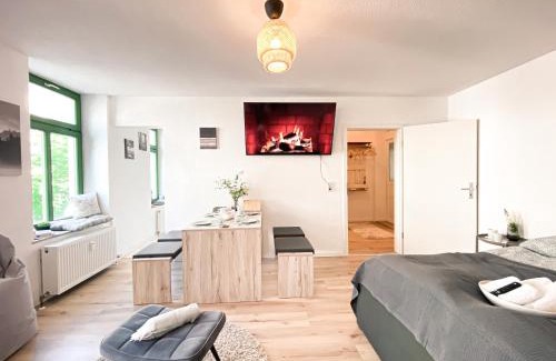 Sonnenberg Apartment | Zentrales Apartment mit TV, Küche und Mikrowelle