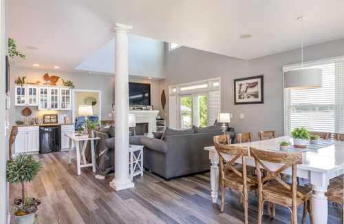Saint Johns House | Zettler Cottage - waterfront with sunset view