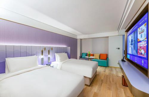 Zhangjiagang Hotel | Zhangjiagang Pedestrian Street Manxin Hotel