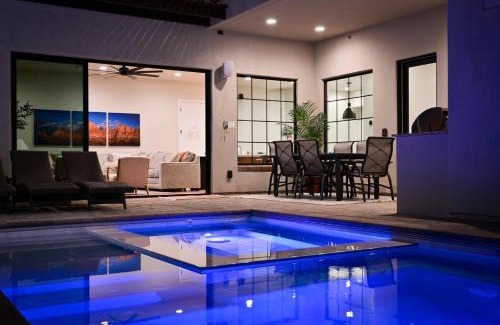 Hurricane House | Zion Red Villa at Sand Hollow with Private Pool and Hot Tub