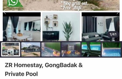 Kampung Gong Datok House | ZR D'Datok Homestay, GongBadak & Private Pool