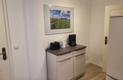 Stolpe Apartment | Zwei Zimmerappartement, 68 m² für 2-3 Personen, Separater Küchenbereich mit Küch