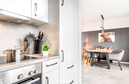 Busum Apartment | Zweite Heimat - infrared cabin, fireplace, close to the beach and North Sea