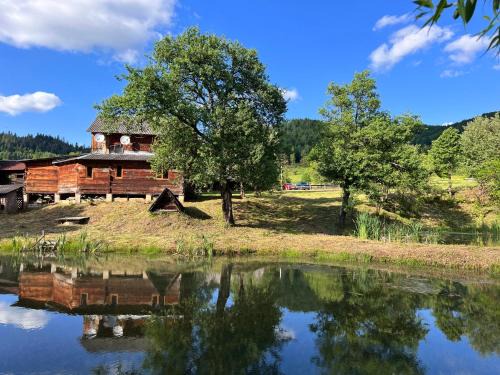 те SELO - Унікальна територія в Карпатах з озерами та річкою
