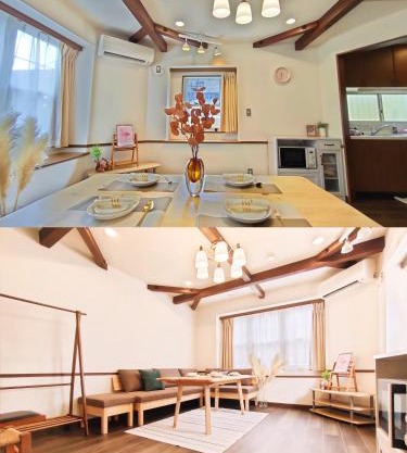 新宿一站 完全独立3层别墅 3室1厅1浴室2卫生间 全新装修 最大12人 near Shinjuku MAX12P