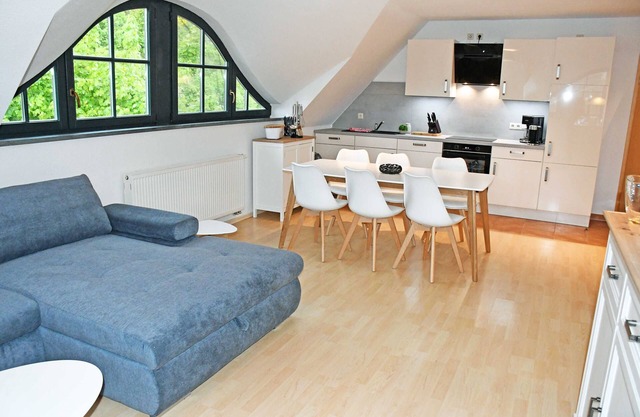 05 Holiday apartment with terrace at the harbor in Seedorf - Holiday apartments at the harbor in