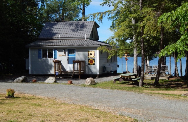 10 Steps And You're In Sebasticook Lake. This Is Where You Go To Unplug
