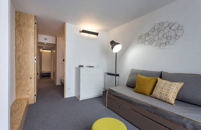 10th floor, view mountain, balcony, tv, 56m², Les Arcs