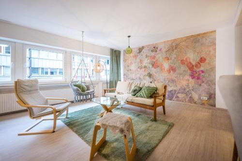 140qm 3BR apartment - central, cozy and stylish