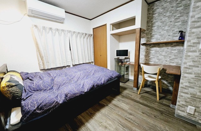 1F1 double bed 1single bed1 sofa bedkitchen - Hanazono Stay 1F A/Kyoto Kyōto