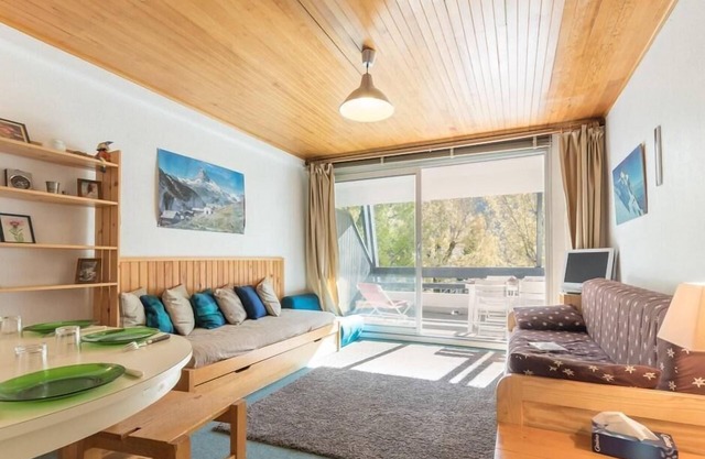 1st floor, terrace, parking, tv, ski locker, 56m², Serre Chevalier