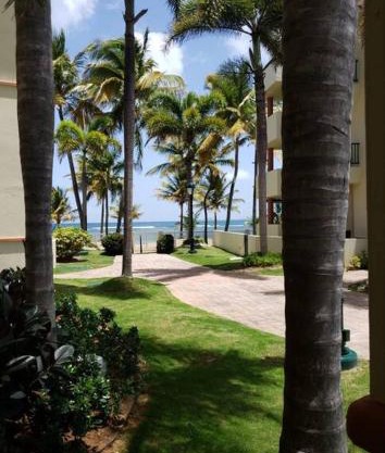 1st Level Unit Steps to Beach- Cold Air Conditioner at Poza del Mar Luquillo