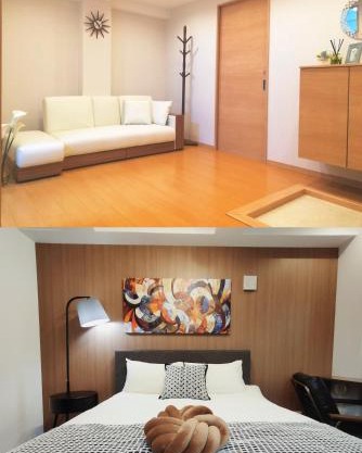 2池袋最中心 两室一厅 池袋站10分 2 rooms Ikebukuro center 10 mins to ST Max 7P 直达新宿 涉谷 表参道 池袋 上野 代代木 银座 原宿