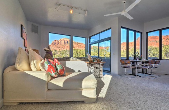 2 Acres and Red Rock Views Sedona Casita!