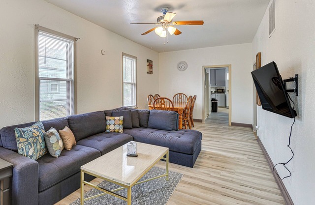 2 Mi to Dtwn: Salina Home w/Deck & Yard