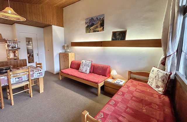 2-room apartment+alcove, sleeps 4, parking, Megève