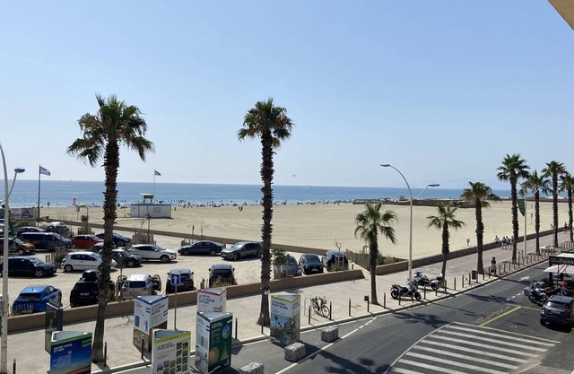 2-room apartment beachfront, 4 pax, Canet-Plage