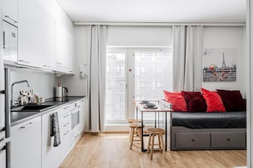 28m2 condo & own parking place indoors