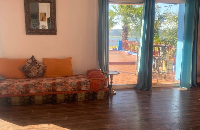 2bedroom country house with an amazing lake view and chlorine free swiming pool