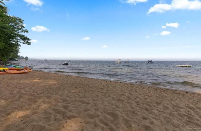 3 BR Lake house in Sebago Maine steps from beach!