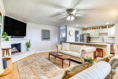 3 Mi to NRH2O Water Park Home with Furnished Patio