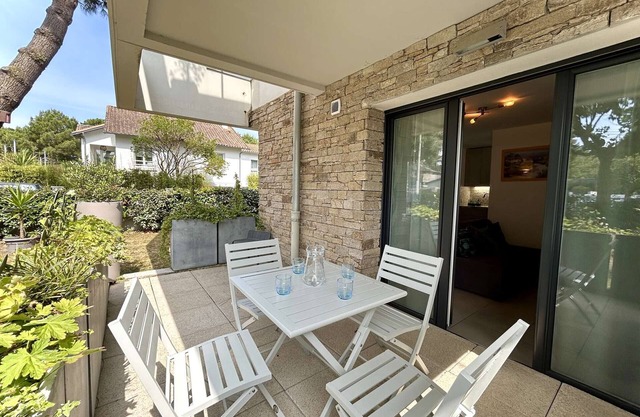 3-room apartment with private garden - La Baule Center