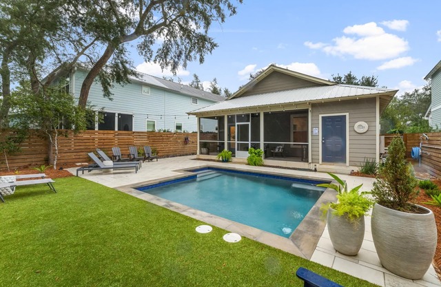 30A Beach House with Private Pool - Golf Cart Incl, Beach, Free Golf Daily