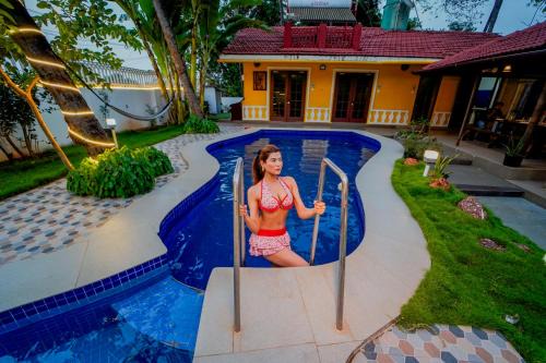 3BHK Portuguese Villa Nina with Private Pool Anjuna