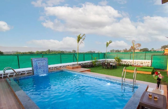 3bhk villa with private pool