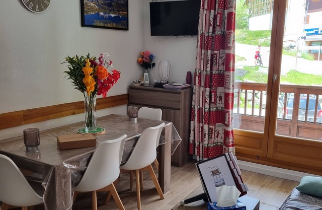 4/6-person apartment in Saint-Sorlin-d'Arves at the foot of the slopes
