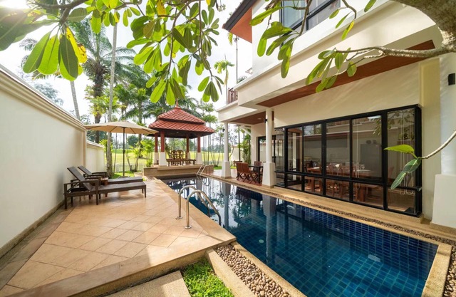 4-bedroom pool villa in Laguna with superb golf view