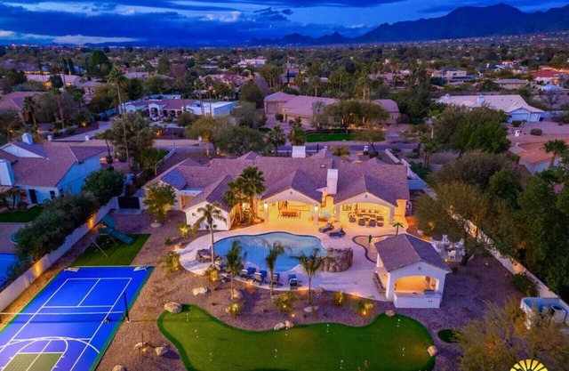 4Million$Designer WaterslideWonderland+Theatre+Gym+SportCourt+Shuffleboard Court