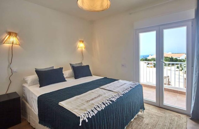 5 min walk from the beach: duplex with pool