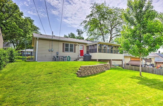 6 Mi to Old Market: Home w/BBQ-Ready Patio!