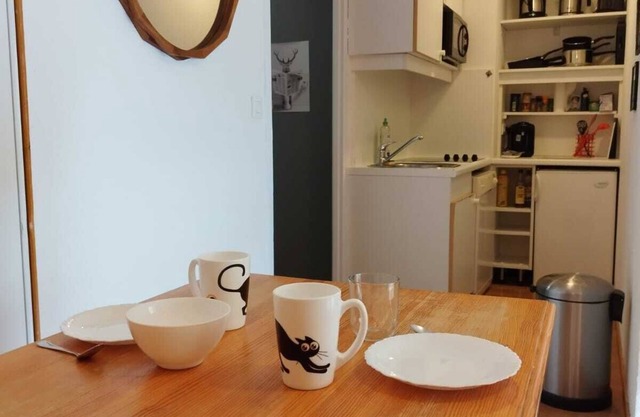 6-room apartment at the foot of the slopes, in the heart of the village