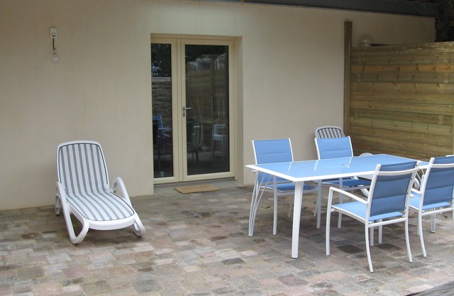 60m2 apartment, terrace, garden ground floor of a renovated farmhouse, internet
