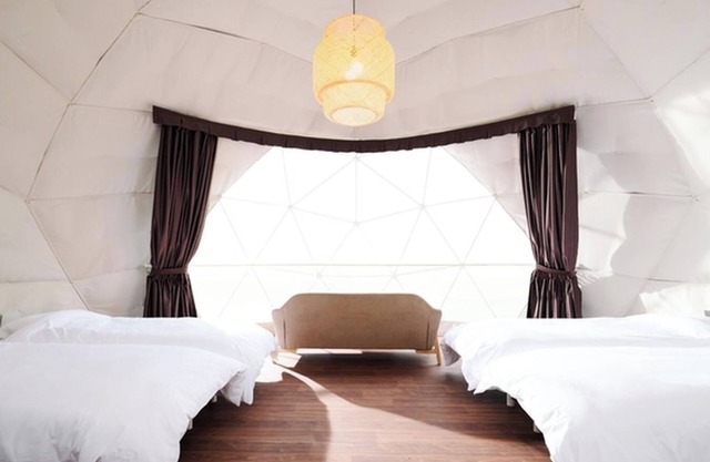 7m Dome Tent B Accommodation only plan3 person/Sanbu District Chiba