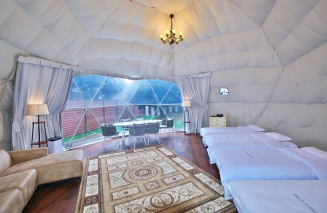 8m dome tent 30 square meters villa house with /Sambu-gun Chiba