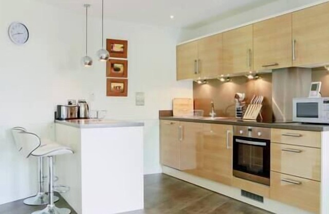 A bright, quiet and airy modern apartment.