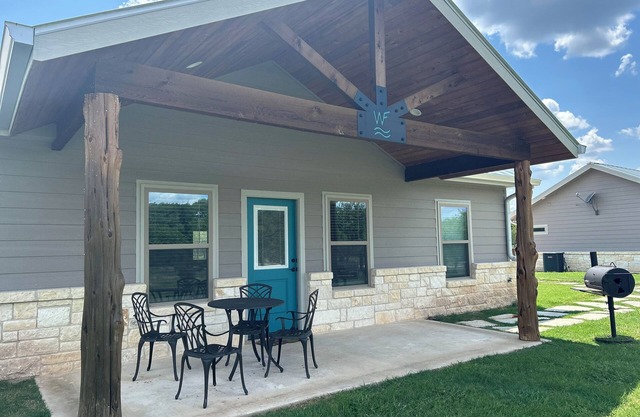 A cozy 2 bed 2 bath cabin In Leakey Tx on 140 Acres with 2,000 FT of River Front
