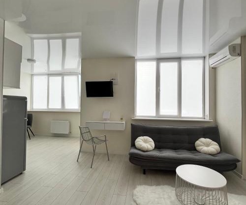 A cozy and bright studio apartment